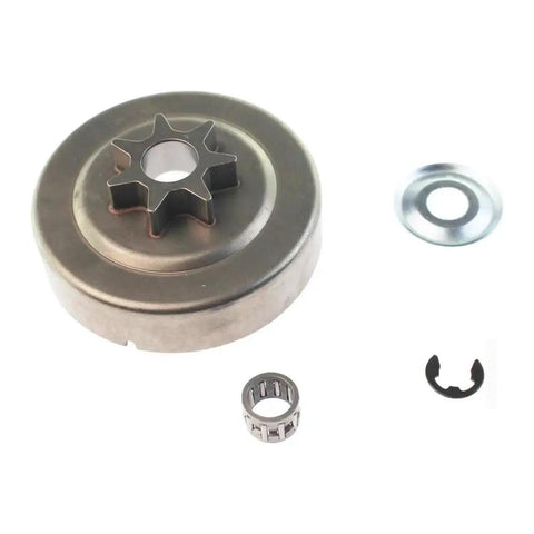Beefed Up Chainsaw Clutch Drum Sprocket Replacement For Smooth Chain Rotation And Tough Power Transmission Fits Multiple Models For Easy Maintenance Built For Demanding Jobs, metal chain drive parts