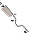 Exhaust Muffler Tail Pipe For Jeep Wrangler 2000 2006 4.0L Drop In Replacement Stainless Steel Direct Fit Kit
