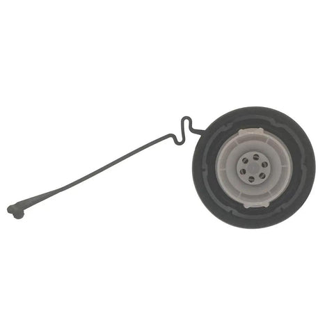Top view of black gas tank cap assembly 77300-33070 10839 for Toyota and Lexus cars and SUVs