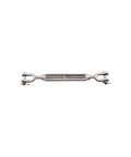 Heavy Duty 316 Marine Grade Stainless Steel Jaw And Jaw Turnbuckle 1 1 2 Inch for rigging on boats and ranch setups.
