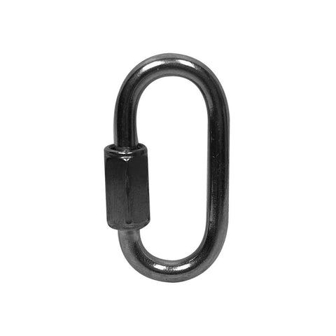 One Eighth Inch Stainless Steel 316 Quick Link Shackle For Marine And Boat Use Dockside Ready Heavy Duty Boat Hardware Corrosion Resistant