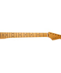 Classic Series 50s Strat Soft V Neck Maple Guitar Neck For Stratocaster Style Builds 1 Piece Maple Construction Vintage V Profile Feels Like Early Tele Inspired Slender Thumb Friendly Neck Shred Ready For Smooth Riffs. maple Strat neck, 21 frets, 7.25 radius