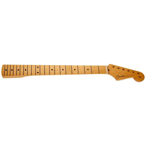 Classic Series 50s Strat Soft V Neck Maple Guitar Neck For Stratocaster Style Builds 1 Piece Maple Construction Vintage V Profile Feels Like Early Tele Inspired Slender Thumb Friendly Neck Shred Ready For Smooth Riffs. maple Strat neck, 21 frets, 7.25 radius