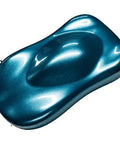 Top Notch Light Blue Pearl Auto Paint Basecoat Midcoat Gallon Ready To Roll With Included Reducer for a shiny color sample