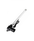 Heavy Duty Dc 36V Electric Linear Actuator With Ultra Quiet Motor For Smooth Power Delivery And Easy Garage Diy Setup In 50Mm To 250Mm Stroke Options Offering 1000N To 6000N Thrust For Rock Solid Mechanical Builds And Zero Fuss Installation, showcasing a sleek design with a black motor and silver actuator.
