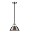 Orwell Pendant Light In Pewter With Pewter Shade, Industrial Vintage Style Ceiling Fixture, durable steel construction, view