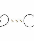 Beef Up Your Brake Vacuum Pump O Ring Seal Kit 55561100 55561102 for Saab 9-3 2.0T B207 Engine, includes O-rings and screws.