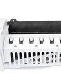 Direct Replacement Ice Maker for Samsung Refrigerator DA97-07549B by ClimaTek, top view, white housing