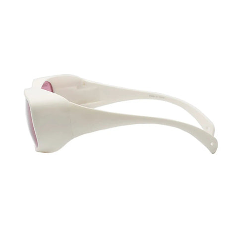 Legit 2 Pack Laser Safety Glasses Providing Hardcore 808Nm Infrared Protection For Tattoo Removal And Brow Cleanup side view