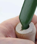 Assembly detail of Hand Scythe For Harvesting And Grass Clearing, 9 Inch High Carbon Steel Blade, Reaping Sickle, Grass Hook.