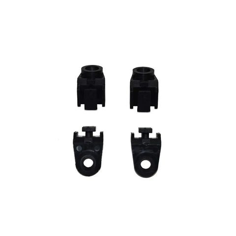 Black plastic mounting clips for Universal 8 Inch Radiator Cooling Fan installation, designed for durability and easy attachment.