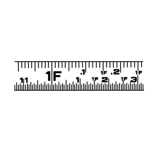 1 Inch By 25 Foot P1000 Series Hi Viz Orange Tape Measure With A4 Blade, Power Return, Durable Overmolded Case, Easy Grip, Reinforced End Hook