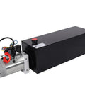 Heavy Duty 12V DC Hydraulic Power Unit With Steel Tank 1.6Kw Motor High Flow Pump for lifting equipment and dump trailers.