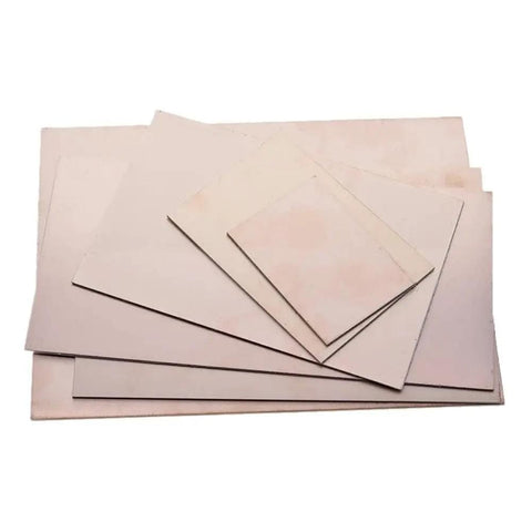 Stack of FR-4 Double Sided PCB Laminate Plates Copper Clad for DIY Circuits High Hardness and Impact Resistant Prototyping Board Set