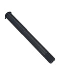 Torque Converter Jackshaft Tool Kit For Karts Includes Jackshaft With 18Mm Step 10 Tooth 40 To 41 Sprocket 12 Tooth 35 Gear Plus Key Nut Washers Snap Ring And TAV 2 Plus Compatibility, black jackshaft component, isolated on white background.