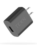 Black No Fuss USB Wall Charger 5V 2A Fast Charging Adapter Built For Travel And Home Universal USB Plug Single Port