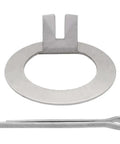 Beefy Boat Trailer Wheel Bearing Seal Kit For 3500 Lb Axles cotter pin and crown washer component detail