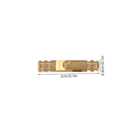 Solid Brass Pro Grade Hidden Hinges Set For Keepsake Boxes And Wooden Cabinets Cylindrical Invisible Barrel Hinges With Concealed Design