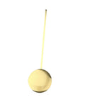 Gold Metal Pendulum Replacement Part For Wall Clocks Vintage Style DIY Craft Supply, 22cm length, classic design