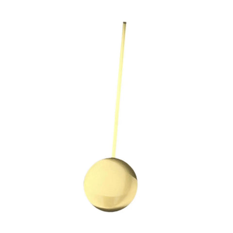 Gold Metal Pendulum Replacement Part For Wall Clocks Vintage Style DIY Craft Supply, 22cm length, classic design