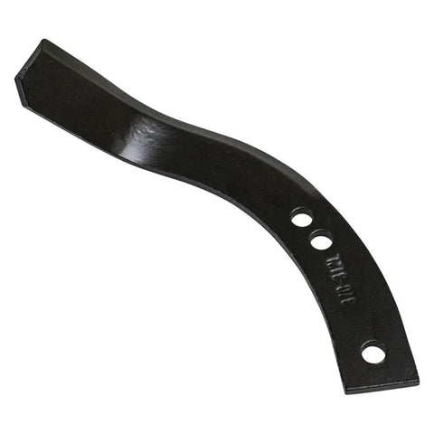 Left Hand Tiller Tine Replacement For Horse And Pony Lawn Tractor 12 Inch Long With Three Eighth Inch Bolt Holes Fits Ariens MTD Roper And Roto Durable Aftermarket Replacement For Heavy Duty Tilling And Garden Prep