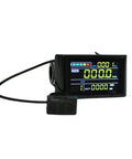 Color Screen Ebike LCD Display For 24V To 72V Systems Easy Install E Bike Meter Panel That Shows Speed Time Power Temperature And More Black Plus Easy Mount