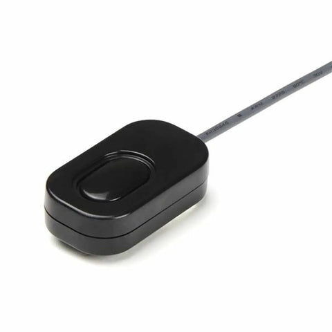 Plug And Play Dual Port DisplayPort KVM Switch With Integrated Cables And Reliable USB Console in black compact design.