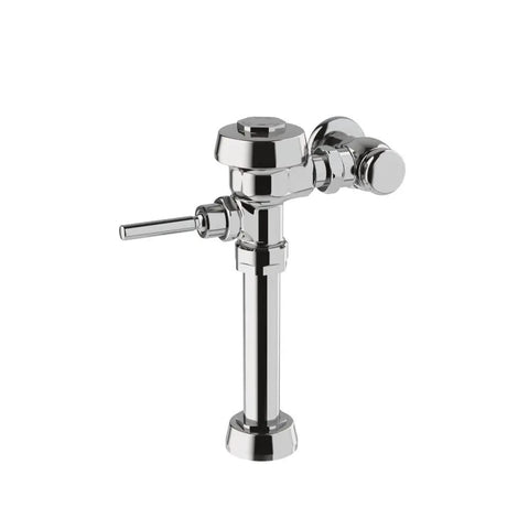 Exposed Manual Water Closet Flushometer 1.6 GPF With Top Spud Connection, Non-Hold-Open Handle, Polished Chrome Finish, Model 3010000