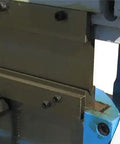 Close-up of 52 Inch 16 Gauge Sheet Metal Shear Finger Pan Box Brake And Slip Roll Roller 3 In 1 Heavy Duty Fabrication Machine