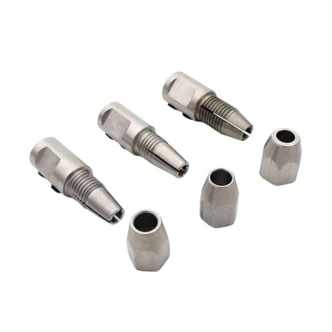 Boat Shaft Coupling Joint From 5mm To 3.175mm And 4mm Motor Shafts With Grub Screw Flexible Shaft Collet, stainless steel couplers