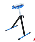 Folding Roller Stand With Adjustable Height, Wide Roller For Table Saw, Planer And Workbench, Portable Steel Tool Stand For Woodworking