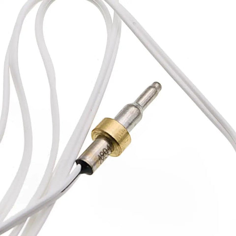 Close-up of NTC temperature sensor and wire harness for Breville BES9Xx espresso machines, essential for steam boiler temp control.