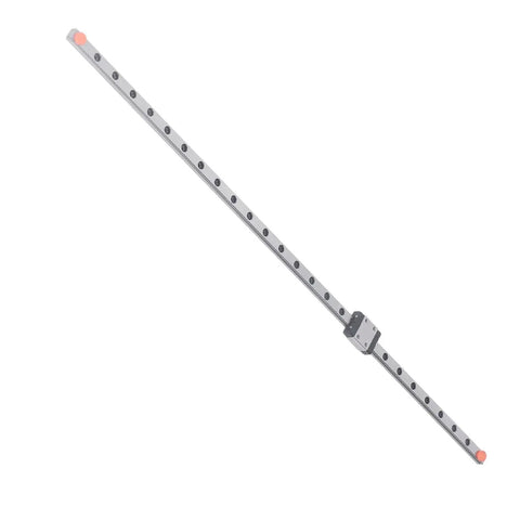 Top Notch Linear Motion Guide Rail for CNC and 3D Printers - High Precision, Self Lubricating, Low Friction Bearing Steel, Corrosion Resistant, Smooth Motion, Easy Fit and Long Lasting Performance, linear rail with carriage