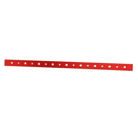 Red Anodized Aluminum T Slot Miter Track 450 Mm 18 Inch Long, Built for Pro Woodworking With 30 Type And 45 Type Slots, For T Screw