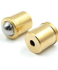 Built Tough Spring Ball Plunger Screws Metric Fasteners For Jigs And Clamps Rock Solid 10MM Thread 13MM Length high quality brass plungers.