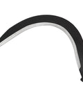 Curved Weeding Harvest Scythe With 13 Inch Carbon Steel Blade And Beige Handle For Clearing Tall Weeds And Soft Brush, Extended Reach