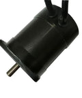 57mm BLDC Motor With Hall Sensor, 3000 RPM, 70W, 24V Low Noise Brushless DC Drive for DIY Robotics, black cylindrical housing