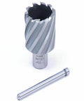 Evolution CC112 1-1/8 in dia Cyclone HSS annular cutter with 1 in depth, two-piece set