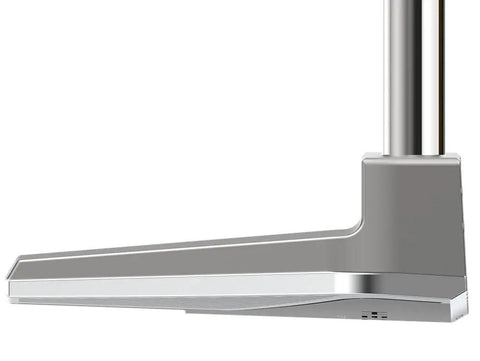 Side view of HB Soft 2 Putter Model 11 35 Inch Center Shafted With Oversized Grip Right Hand Silver Finish Speed Optimized Face