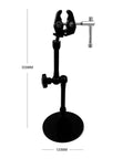 Magnetic Soldering Clamp With 5.5CM Jaw Opening And 360 Degree Rotation Frame, adjustable height and stable base display.