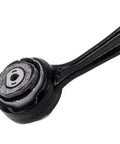 New Heavy Duty Steel Control Arm Link For Cadillac ATS 2013-2019 Front Driver Side Lower With Rubber Bushing And Tapered Hole Linkage End Black Finish close-up