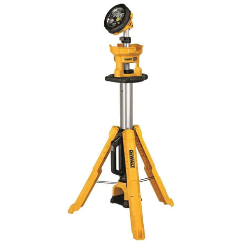 20V Max LED Work Light With Telescoping Tripod Stand 3000 Lumens 3 Modes Natural White Beam Cool To The Touch Portable Tool Only