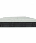 Dual Intel Xeon Gold 6140 1U Rackmount Server Packaged With One Tera Byte DDR4 Ram Plus Four 3.84Tb NVMe Drives Certified Refurbished front view showing drive bays.