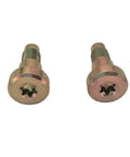 Set Of 2 Jeep Wrangler Seat Belt Upper Shoulder Harness Torx Bolts T50, 7/16-20 Threads, heavy-duty mounting hardware