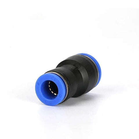 Reducer Push To Connect Fitting For Pneumatic Tubing One Quarter Inch To Five Thirty Second Inch Tube OD Quick Connector Coupler