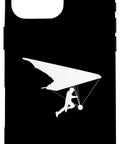 Funny Hang Glider Art IPhone 16 Pro Max Case Two Part Protective Cover With Scratch Resistant Poly Build For Men Women