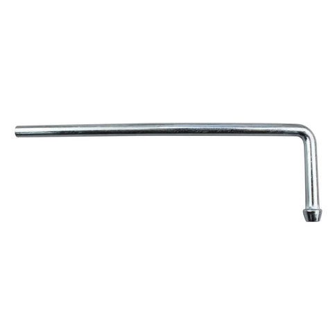 Solid Stainless Steel 90 Degree Bend Universal Exhaust Hanger Rods Weld Mount Bracket Kit, 9.5 inch rod