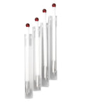 CMM Touch Probe Stylus With M4 Thread, Ceramic Stem, And Ruby Ball Tip For Ultra Precise Metrology Replacement For Renishaw A-5000-3712 Compatible Heads, 6mm Shaft, Lightweight And Rigid, 4-pack