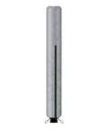 Silver Rotating Washing Line Cover With Waterproof Zip Closure For All Season Outdoor Use and Easy No Fuss One Handed Setup.
