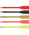 60 Pack 6.25 Inch Archery Crossbow Bolts For 50 80Lb Mini Crossbows With Sharp Metal Tips in various colors on white background